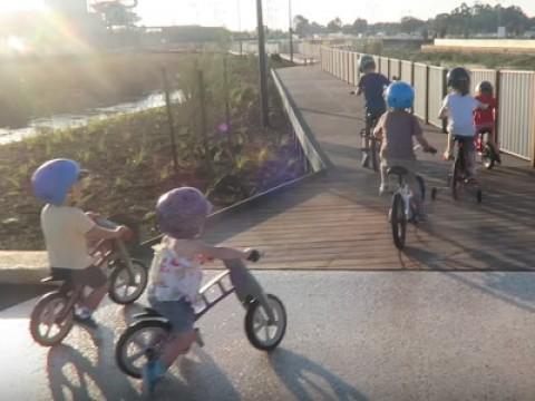 Epic Bike Ride with 9 Kids!