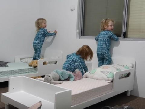 Triplets and Toddler Beds: Update