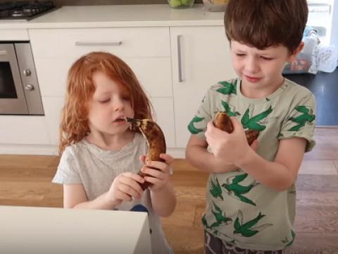 Eating Gross Old Bananas!