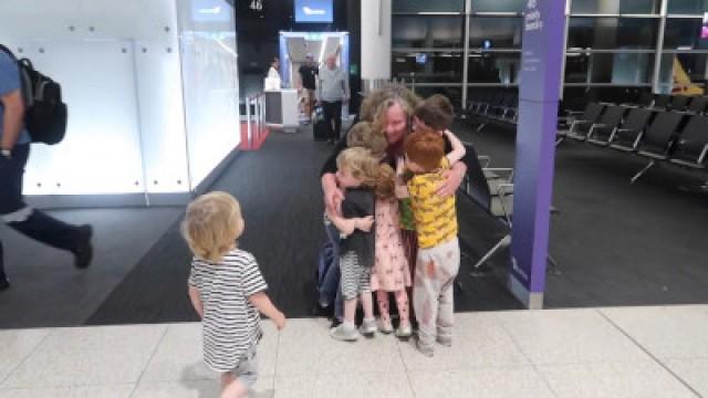 Taking Six Kids to the Airport (Surprise Visitors!)