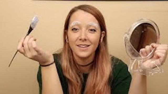 Bleaching My Eyebrows
