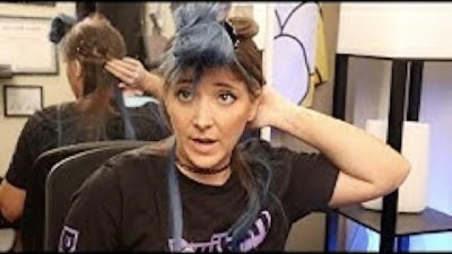 Giving Myself Tape In Hair Extensions
