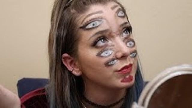Doing Double Vision Makeup