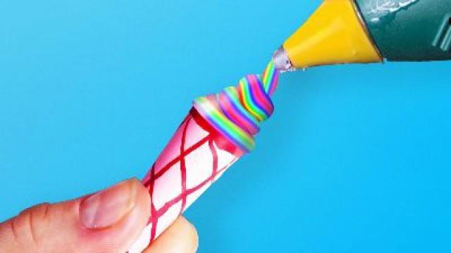 30 Astuces sympa avec un pistolet à colle