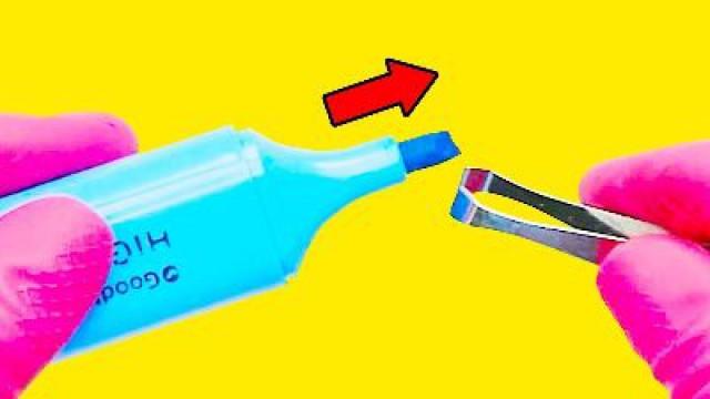 18 Astuces vraiment brillantes pour tes fournitures de bureau