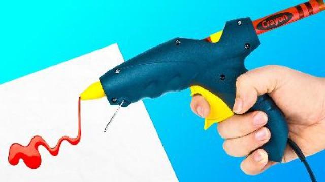 20 Astuces de folie avec des crayons