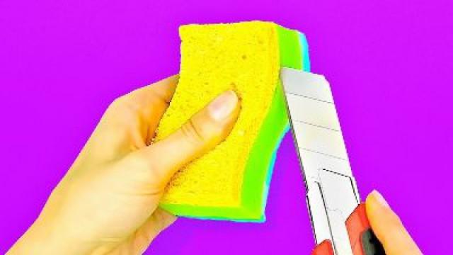 25 Nouvelles utilisations des éponges et des serviettes