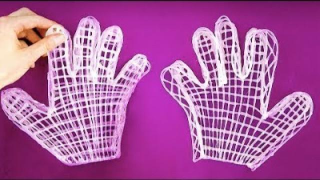 Les 40 astuces et bricolages les plus fous que tu n'aies jamais vus ll gants en colle chaude