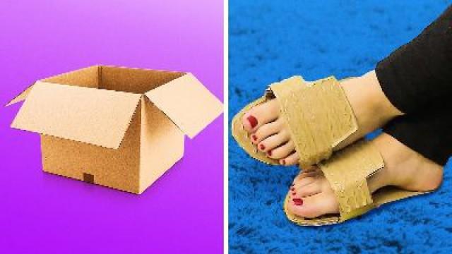 22 Astuces bizarres avec du carton que tu dois essayer