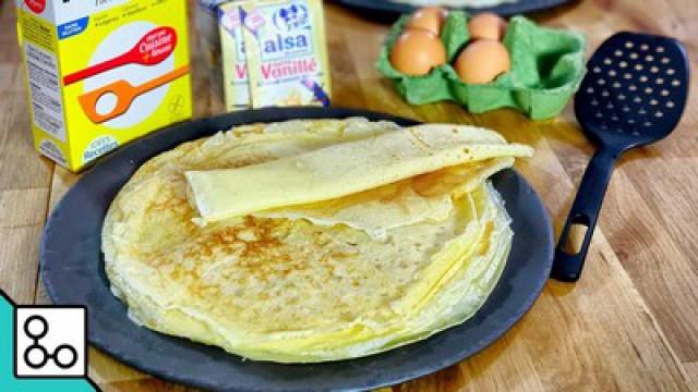Recette facile de pâte à crêpes