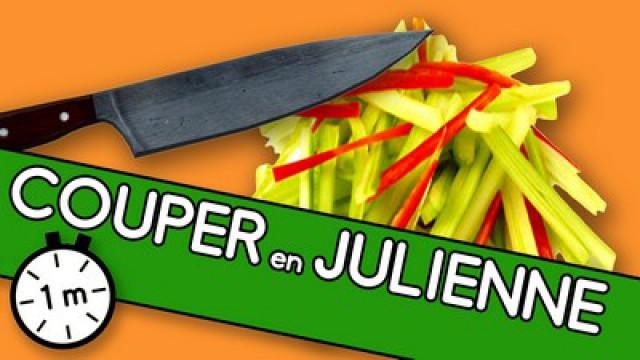 Couper en julienne - Astuce YouCook