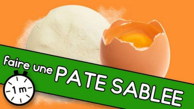 Faire une pâte sablée - Astuce YouCook