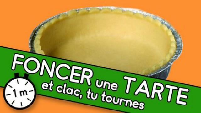 Foncer une tarte - Astuce YouCook