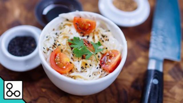 Salade de chou à l'asiatique