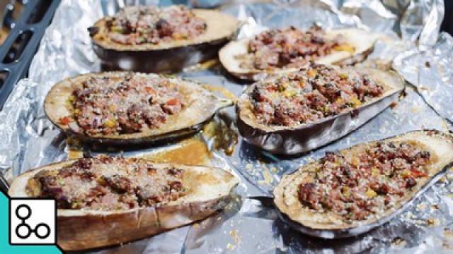 Aubergine farcie
