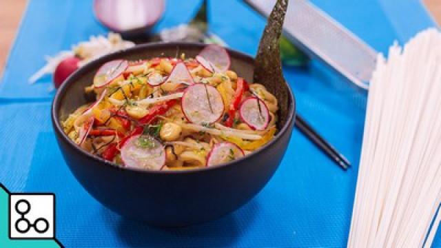 Nouilles sautées végétariennes