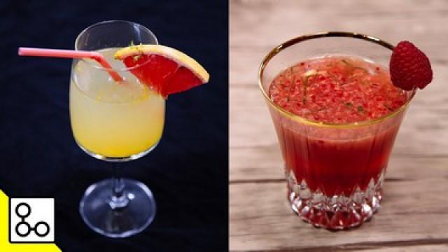 2 Cocktails frais à base de vin