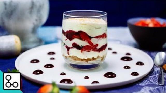 Verrine fraise spéculoos