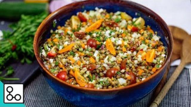 Salade de lentilles