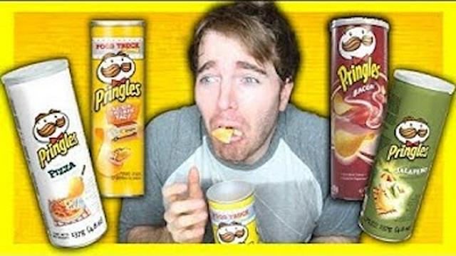 TASTING WEIRD PRINGLES FLAVORS!