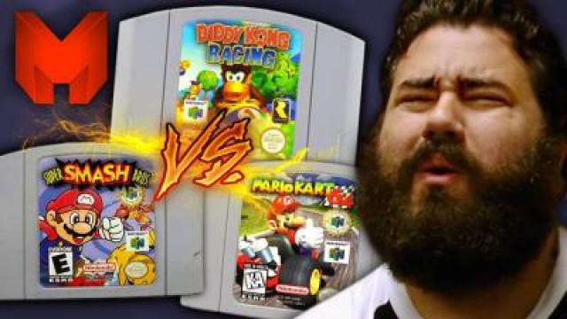 Super Smash Bros vs Mario Kart 64 vs Diddy Kong Racing