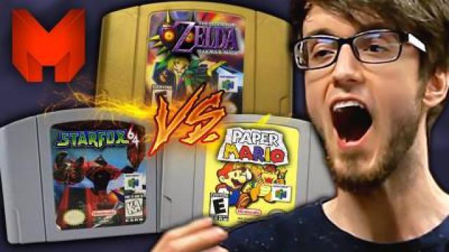 Majora's Mask vs Paper Mario vs Star Fox 64