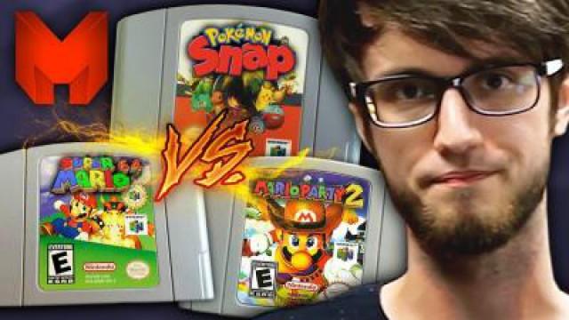 Super Mario 64 vs Pokemon Snap vs Mario Party 2