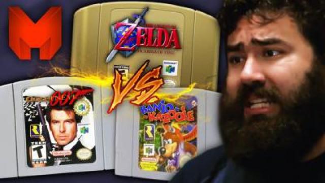 Ocarina of Time vs Banjo Kazooie vs GoldenEye 007