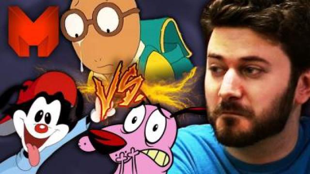 Animaniacs vs Arthur vs Courage the Cowardly Dog