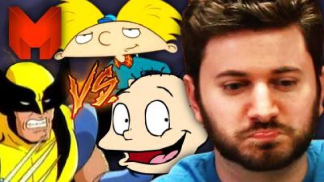 Rugrats vs Hey Arnold vs X-Men the Animated Series