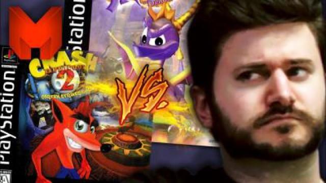 Crash Bandicoot 2 vs Spyro the Dragon