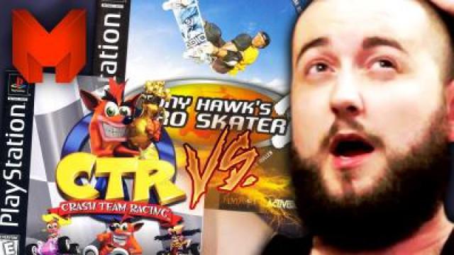 Crash Team Racing vs Tony Hawk's Pro Skater 2