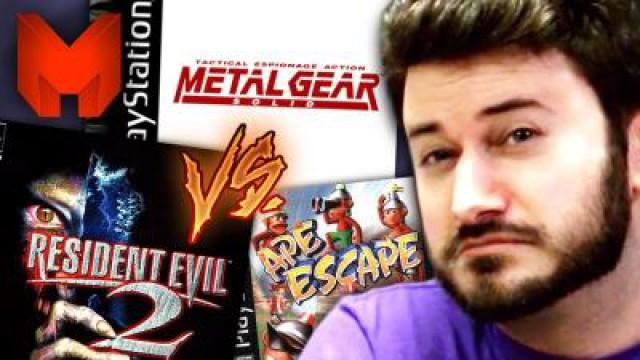 Resident Evil 2 vs Metal Gear Solid vs Ape Escape