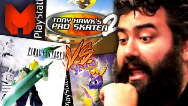 Final Fantasy VII vs Spyro the Dragon vs Tony Hawk's Pro Skater 2