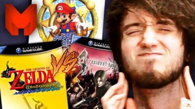 Super Mario Sunshine vs Resident Evil 4 vs Zelda Wind Waker