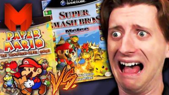 Super Smash Bros Melee vs Paper Mario The Thousand Year Door