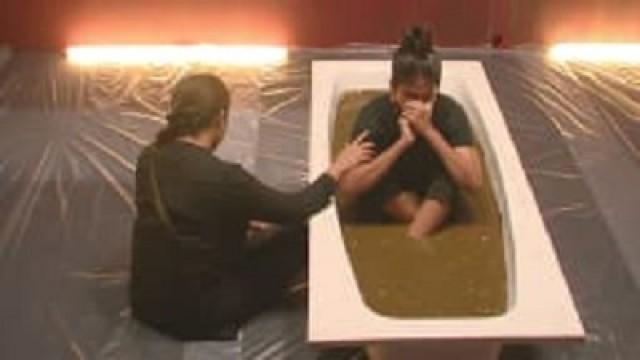 Vijayalakshmi Takes a Dirty Dip
