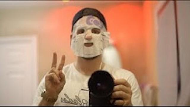 Trying a Beauty Mask