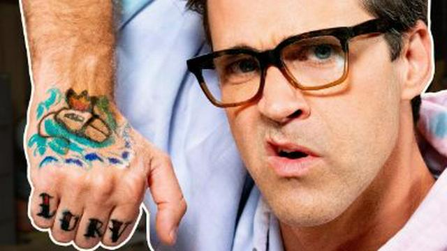 Link Gets A Hand Tattoo