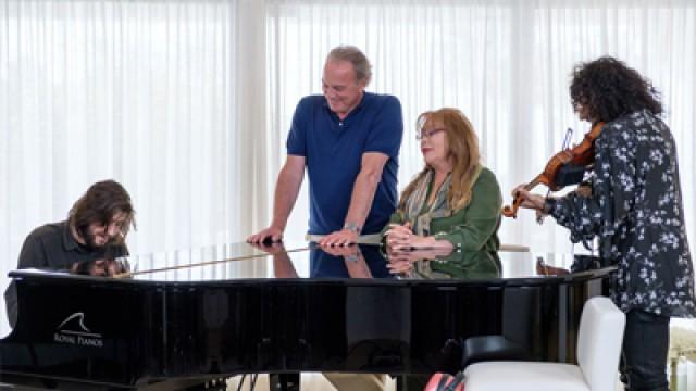 Salvador Sobral, Massiel y Ara Malikian