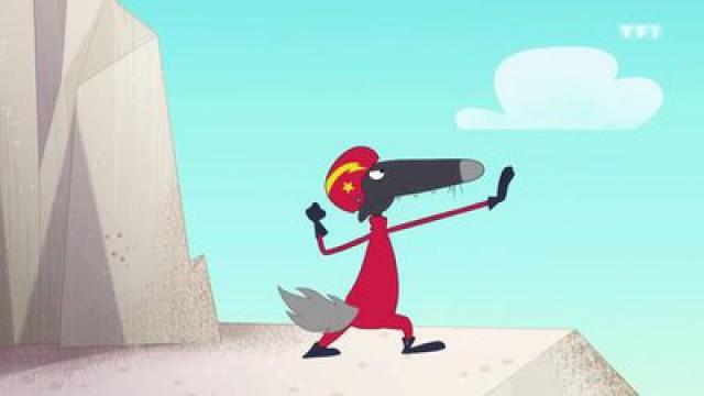 The Wolf who wanted to become a stuntman