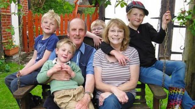 Sylvan Visits his Grandparents