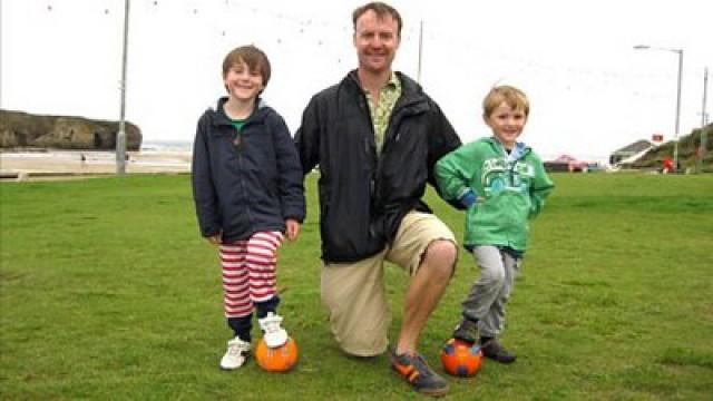 Oak and Bodhi's Day with Dad