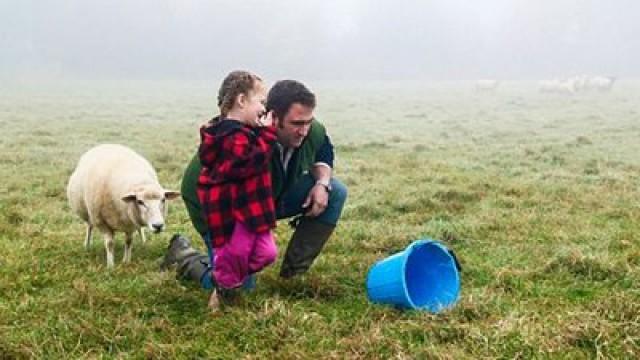 Ottalie Helps on the Farm