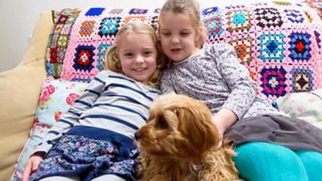 Daisy and Lily's Beach Trip