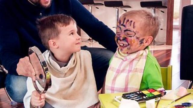 Bobby and Lenny: Face-Painting Pirates