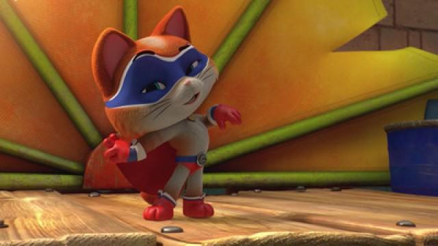 Il gatto supereroe
