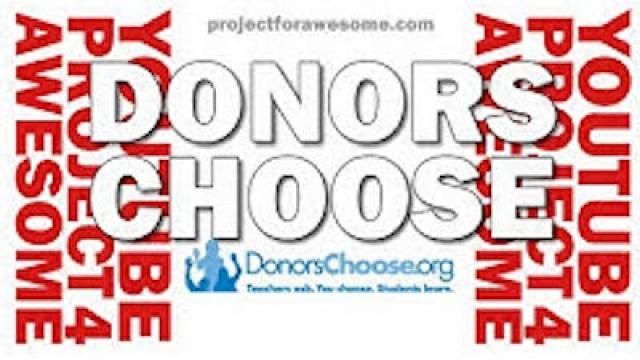 Project for Awesome: DonorsChoose.org