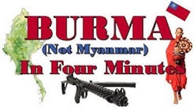 Burma! Myanmar? BURMA!