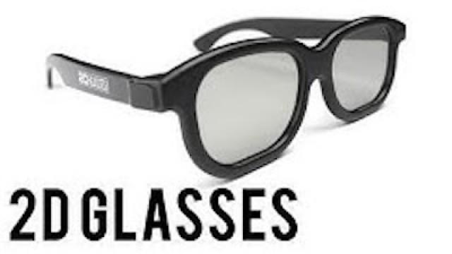 2D Glasses! Take the Headache out of 3D